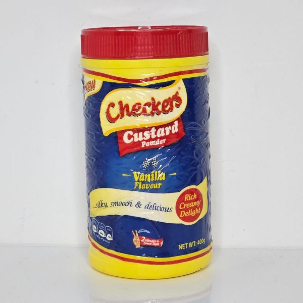 Checkers custard powder vanilla flavour