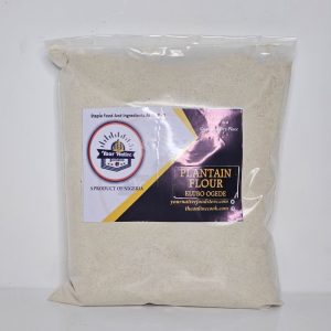 Plantain flour for elubo ogede